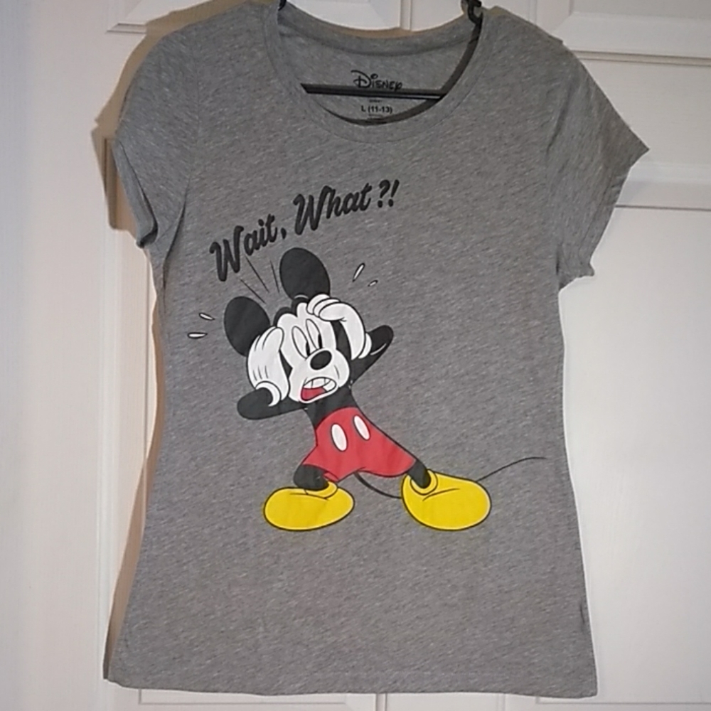 Grey Mikey Mouse T-shirt